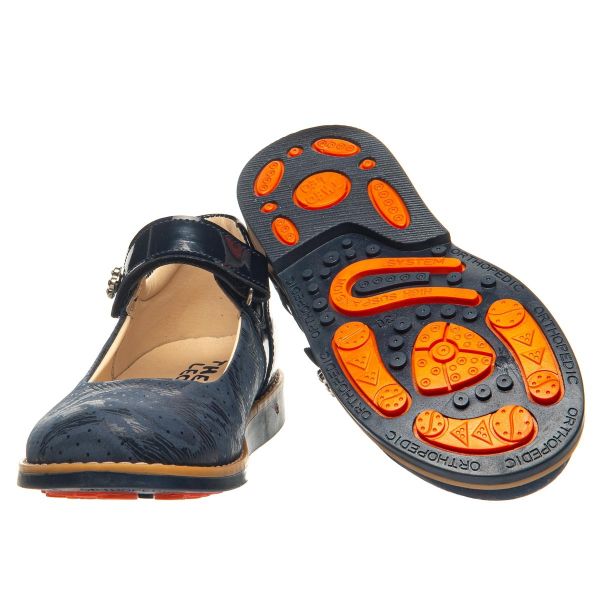 Ортопедичні туфлі для дівчинки Theo Leo 0081