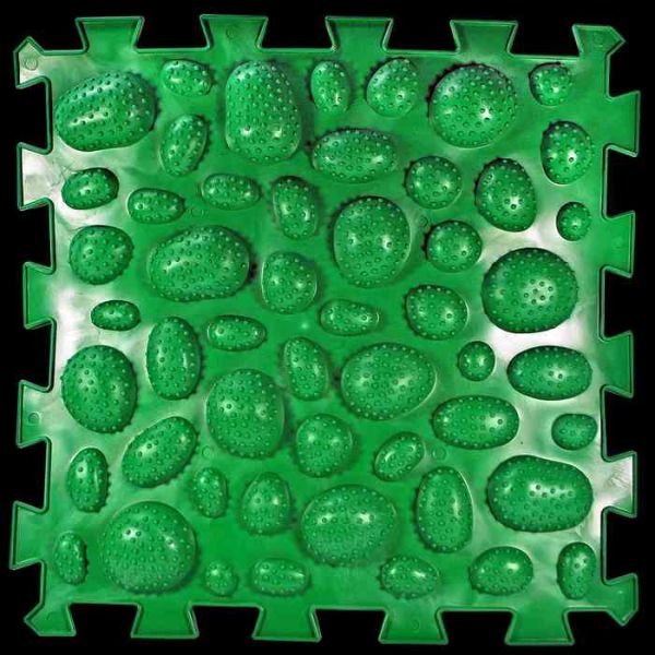 Ортопедический массажный коврик Пазлы Микс 6 элементов