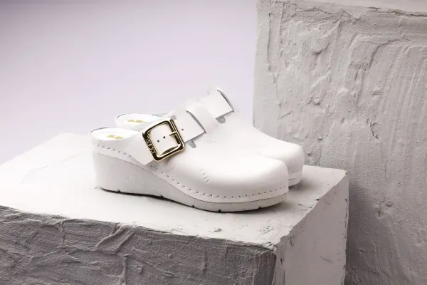 1024 Обувь жен.Leon, Белый баккар