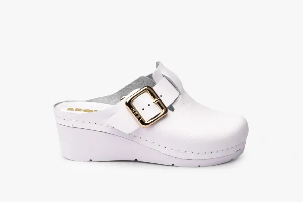 1024 Взуття жін.Leon, Білий баккар 1024 Взуття жін.Leon, Білий баккар