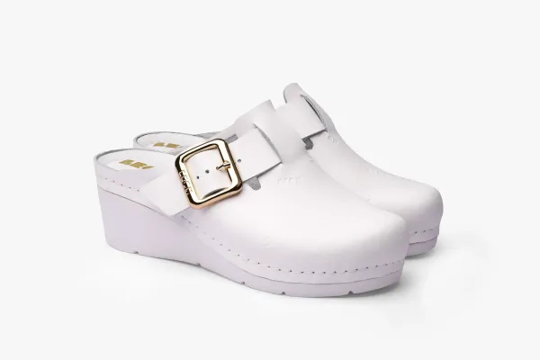 1024 Обувь жен.Leon, Белый баккар