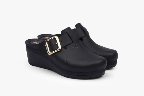 1024 Обувь жен.Leon, Черный баккар