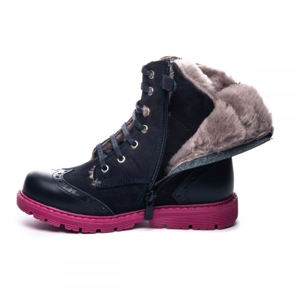 Ортопедические зимние ботинки для девочки Theo Leo 1070 Ортопедические зимние ботинки для девочки Theo Leo 1070