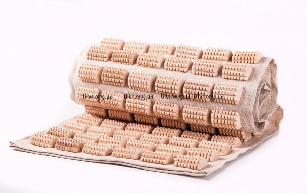 Коврик массажный "Ежик" 90х40см