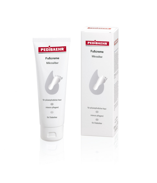 Крем для ніг з мікросріблом , PediBaehr - 125 мл Крем для ніг з мікросріблом , PediBaehr - 125 мл