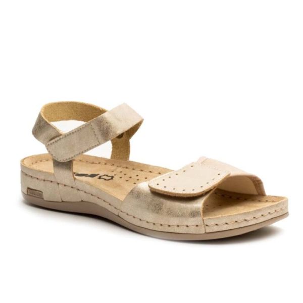 Анатомические босоножки Leon 965 золото