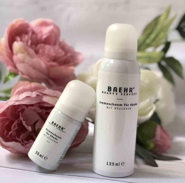 Крем-пінка для рук з гіалуроновою кислотою CREMESCHAUM FR HNDE MIT HYALURON0, Baehr - 35 мл
