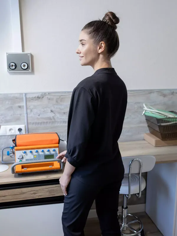 Шайни Женская Медицинская блузка