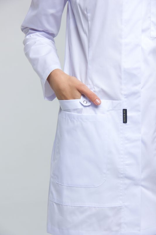 Медицинский халат 107 цвет белый