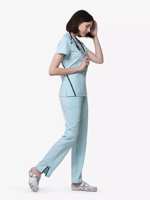 Амур Медицинский Костюм цвет голубой