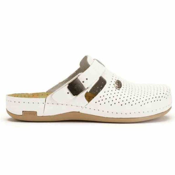 Ортопедичні тапочки-сабо Leon 950 білі Ортопедичні тапочки-сабо Leon 950 білі