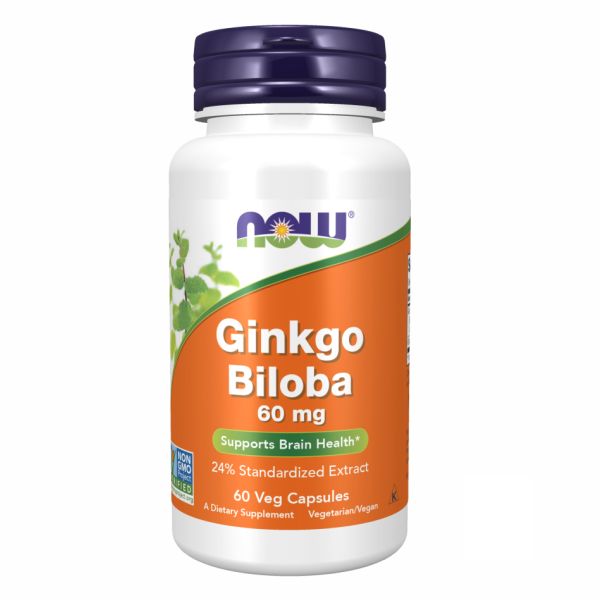 Ginkgo Biloba 60mg - 60vcaps Ginkgo Biloba 60mg - 60vcaps