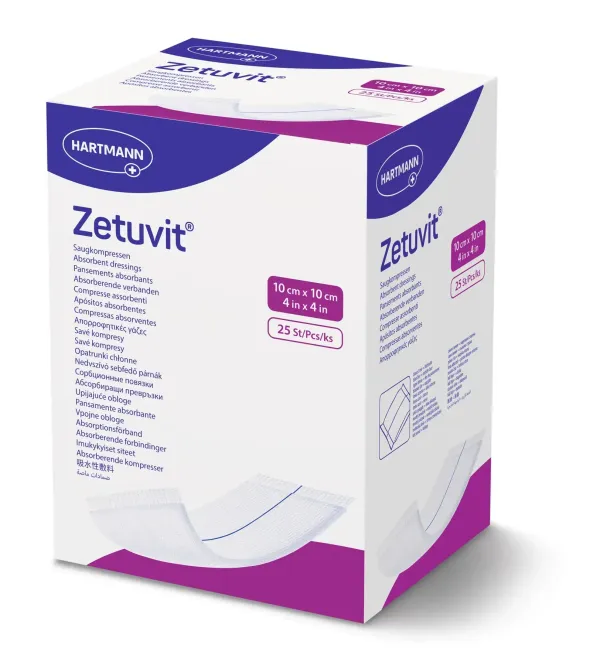 Пов'язка сорбційна Zetuvit® / Цетувіт 20см х 20см 1ш Пов'язка сорбційна Zetuvit® / Цетувіт 20см х 20см 1ш