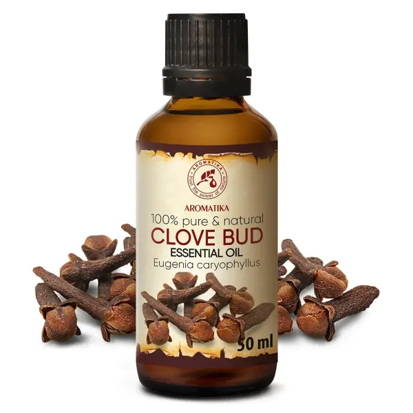 Ефірна олія гвоздична 50 мл Ароматика