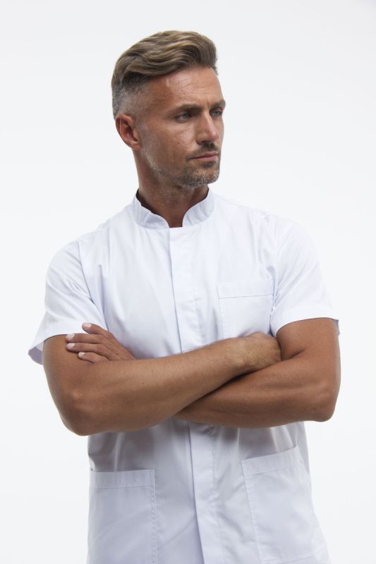 Медицинский костюм 20182 цвет белый