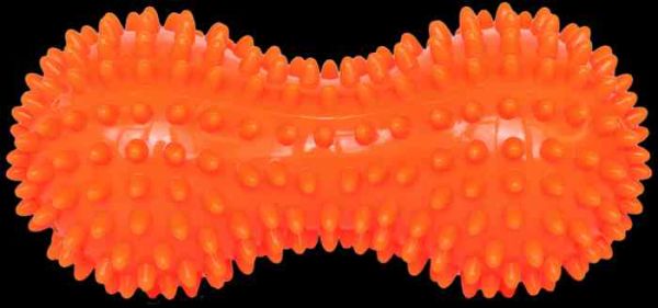 Двойной массажный мяч с шипами