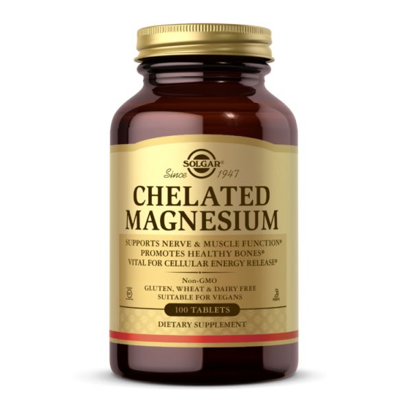 Chelated Magnesium - 100 Tab Chelated Magnesium - 100 Tab