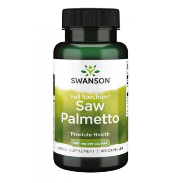 Swanson Saw Palmetto – Сереноа пальма для поддержания простаты и нормального мочеиспускания 540 mg - 100 caps Swanson Saw Palmetto – Сереноа пальма для поддержания простаты и нормального мочеиспускания 540 mg - 100 caps
