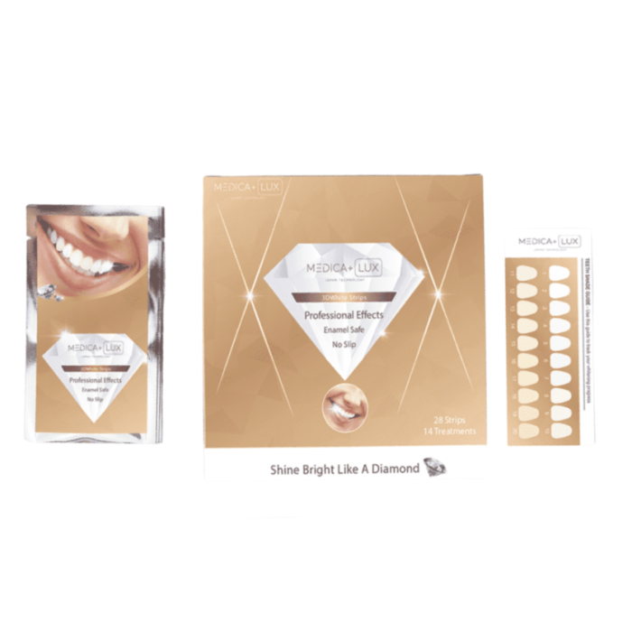 Отбеливающие полоски Medica+ 3DWhite Strips