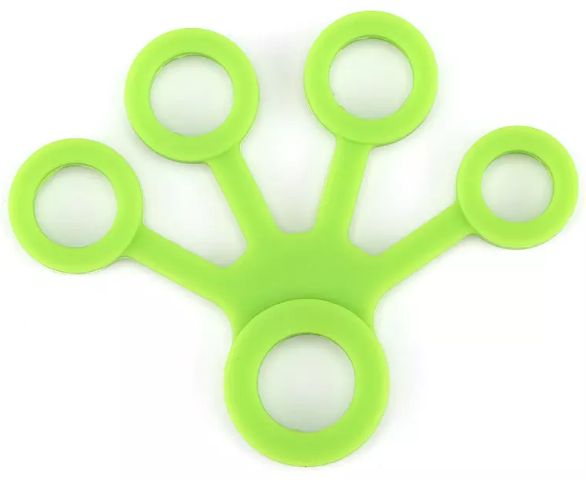 Еспандер для пальців і кисті з отворами — для тренування сили хвата та реабілітації