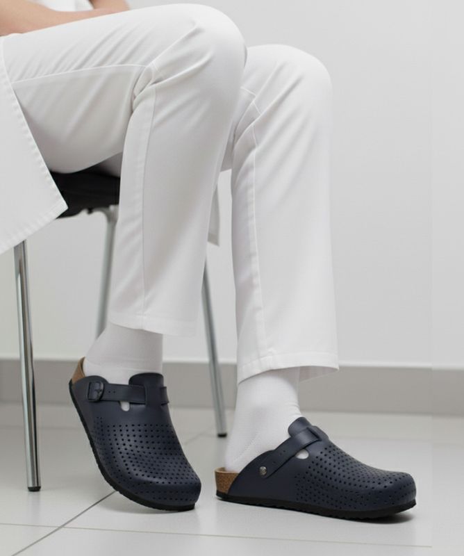 Сабо ортопедичні чоловічі Oregon, Grubin синій