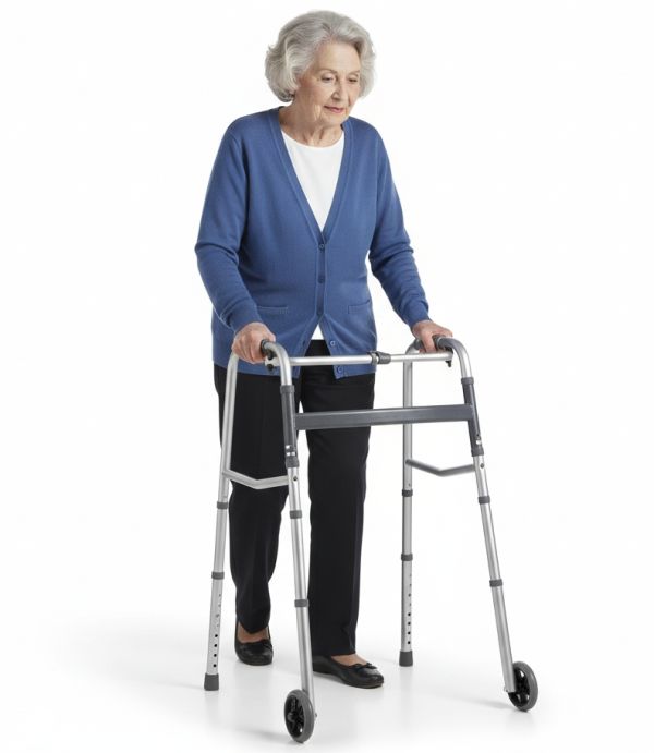 Складные ходунцы на колесах 5 дюймов OSD-Q5F Складные ходунцы на колесах 5 дюймов OSD-Q5F