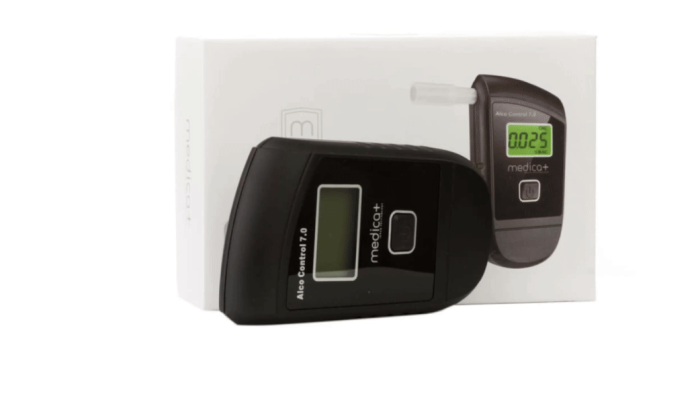 Алкотестер Medica+ Alco Control 7.0 + Комплект мундштуків 40шт.