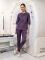 Шанель New Женский Медицинский Костюм фиолетовый