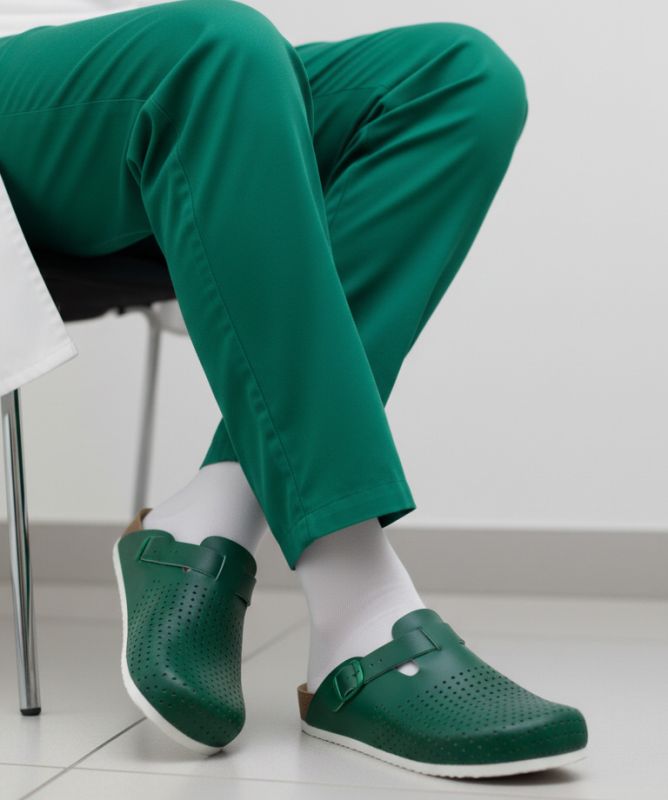 Сабо ортопедичні жіночі Beograd, Grubin (арт. gr-13356) зелений