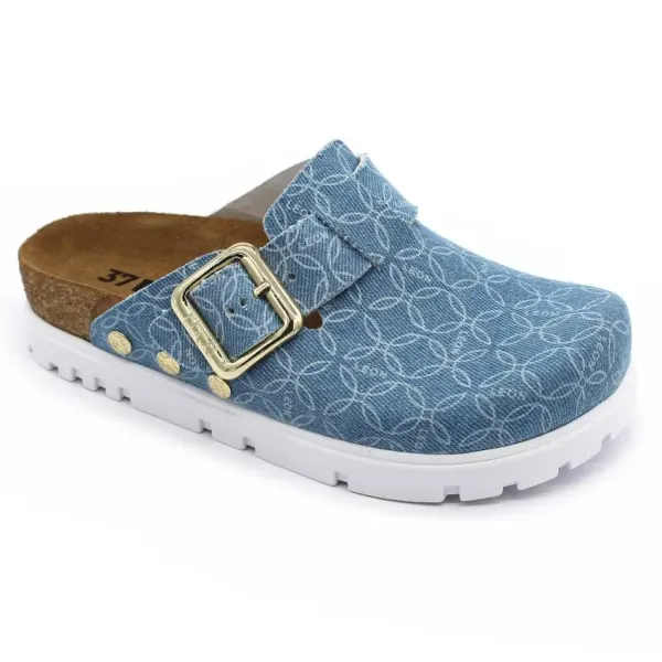 6000 Взуття жін.Leon, Джинс з лого 6000 Взуття жін.Leon, Джинс з лого