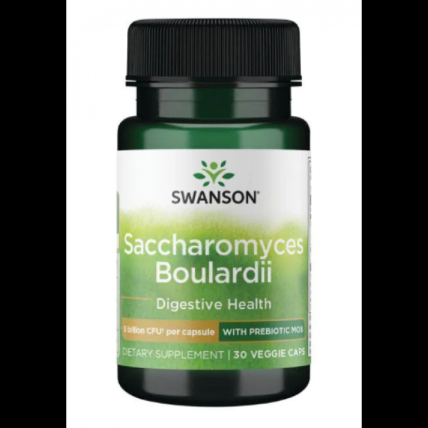 Сахароміцети Буларді Swanson Sacharomyces Boulardii - 30 veg caps Сахароміцети Буларді Swanson Sacharomyces Boulardii - 30 veg caps