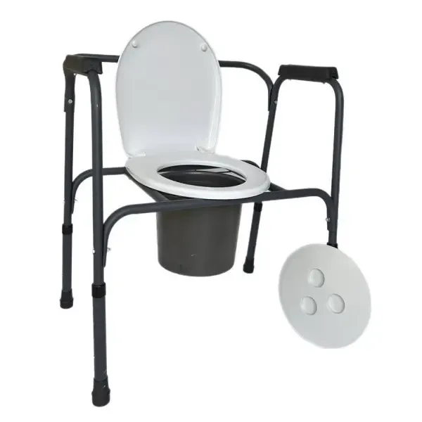Стілець туалет регульований складний PMED-102-А02 для інвалідів літніх хворих крісло