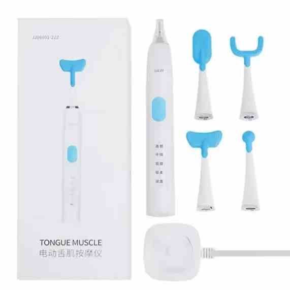 Логопедический электрический массажер для мышц языка и рта.