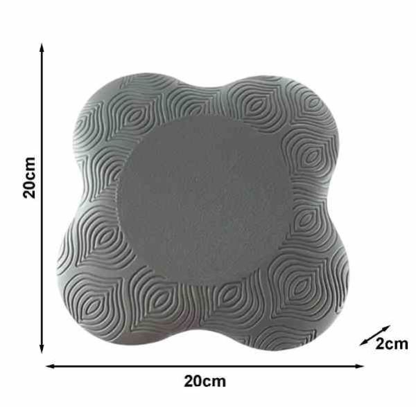 Подставки под колено и локоть Нескользящие коврки для йоги и фитнеса. Пара 20x20 см