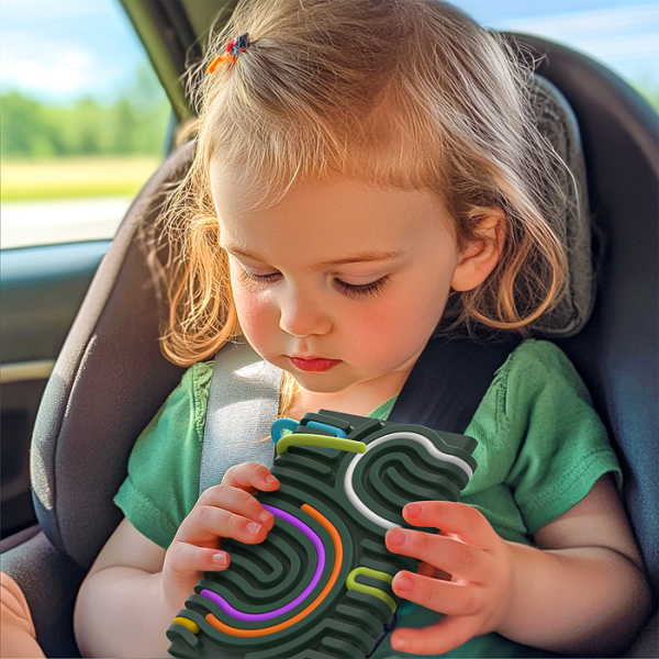 Сенсорная доска с 3D-лабиринтом  17x20 см