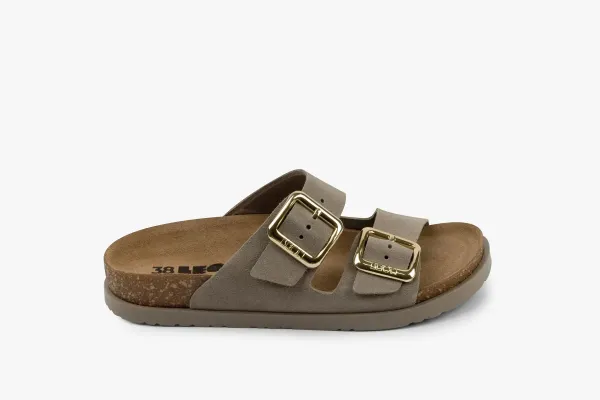 Шльопанці LEON 7010 сива