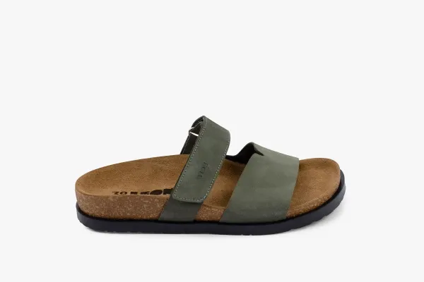 Шльопанці LEON 7020 зелений