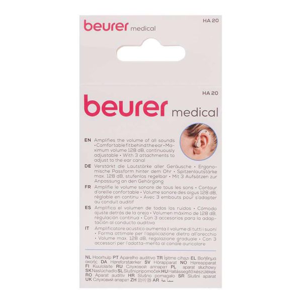 Апарат слуховий BEURER (Бойрер) модель НА 20