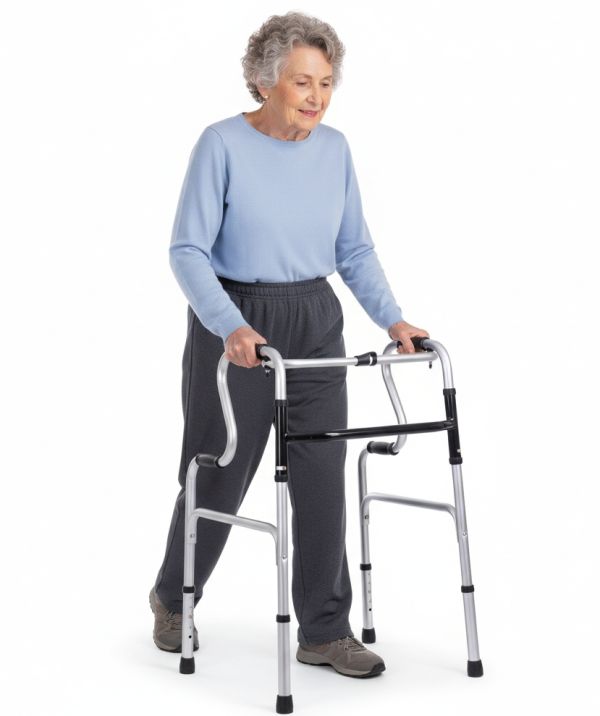 Складані дворівневі ходунці для літніх людей OSD-Q104 Складані дворівневі ходунці для літніх людей OSD-Q104