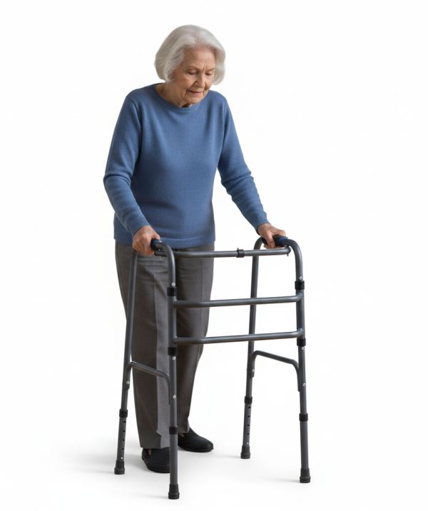 Ходунки крокуючі PMED 202 складні медичні регульовані для інвалідів дорослих літніх Ходунки крокуючі PMED 202 складні медичні регульовані для інвалідів дорослих літніх