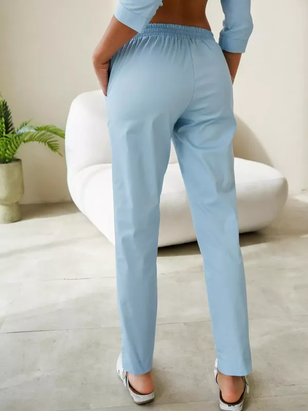 Ясмин Медицинский Костюм цвет голубой