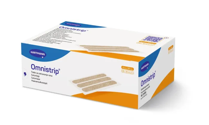 Смужки для безшовного закриття ран Omnistrip® / Омністріп 6мм x 101мм, 10 смужок (2х5шт)