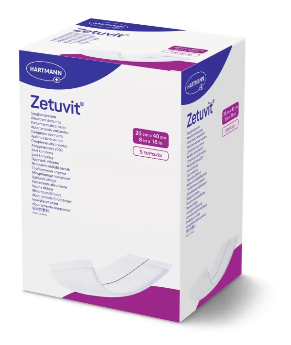 Пов'язка сорбційна Zetuvit® / Цетувіт 20см х 40см 1шт Пов'язка сорбційна Zetuvit® / Цетувіт 20см х 40см 1шт