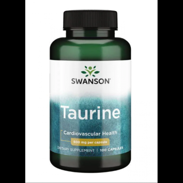 Swanson, Таурин, Taurine 500mg - 100caps Swanson, Таурин, Taurine 500mg - 100caps