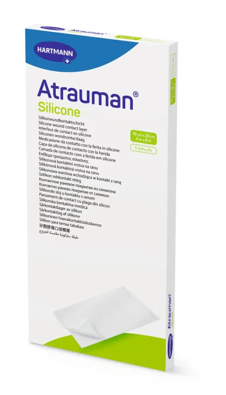 Пов'язка атравматична Atrauman® Silicone / Атрауман Силікон 10см х 20см 1шт Пов'язка атравматична Atrauman® Silicone / Атрауман Силікон 10см х 20см 1шт