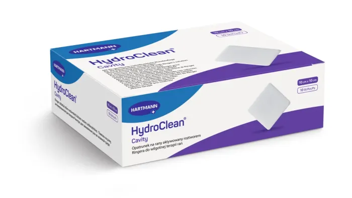 Активированная повязка на рану для терапии во влажной среде HydroClean® cavity / Гидроклин кавити 10см х 10см 1шт
