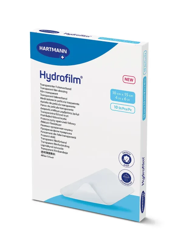 Пов’язка плівкова прозора Hydrofilm® / Гідрофілм 10х15см 1шт