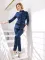 Ясмін  Медичний Костюм колір темнол синій