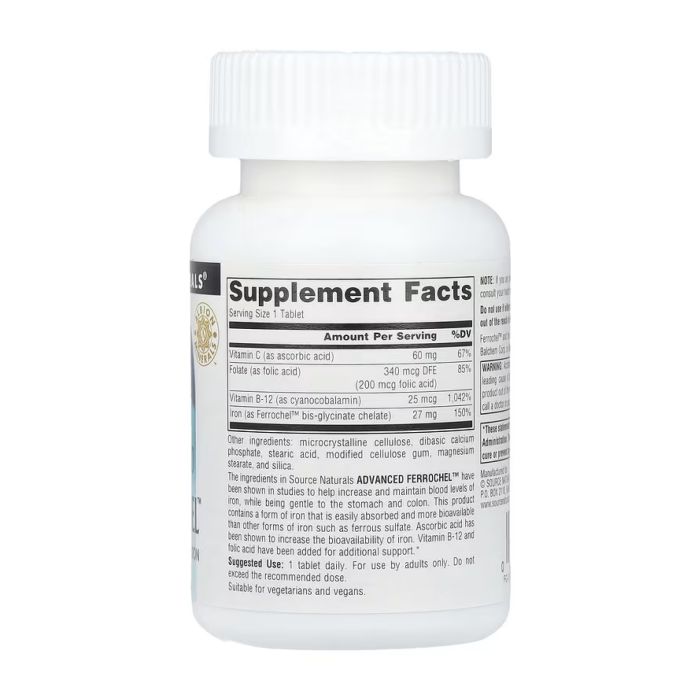 Advanced Ferrochel™ 27mg - 180 tabs
