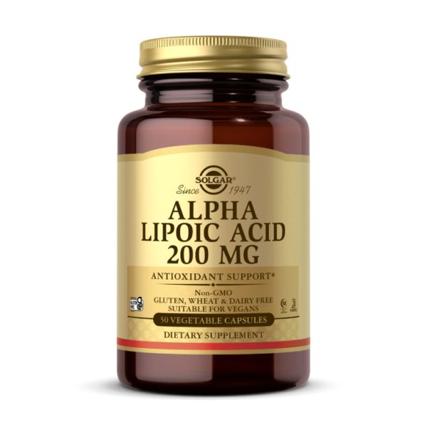 Alpha Lipoic Acid 200mg - 50 vcaps Alpha Lipoic Acid 200mg - 50 vcaps